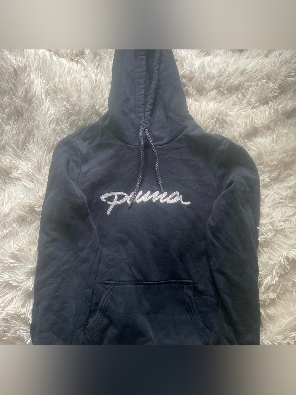 Women’s Black Puma Hoodie